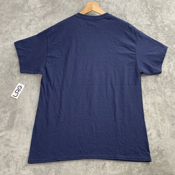 Lifted Research Group Shirt Mens Large Blue LRG Tree Graphic Tee Stacked Logo - Picture 7 of 8